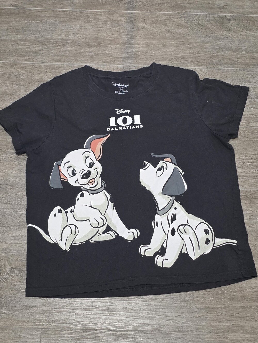 Disney 101 Dalmatians T-Shirt Womans Size Large 100% Cotton